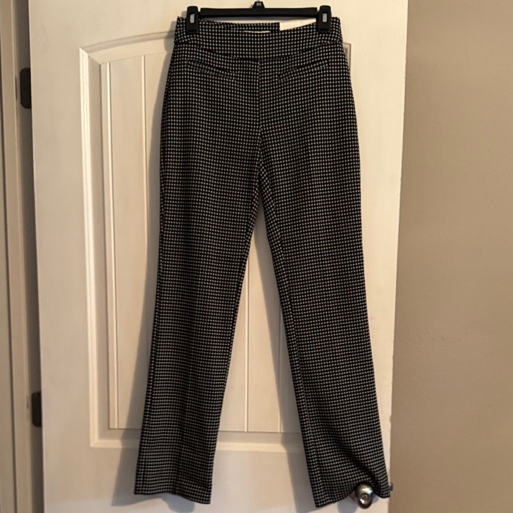 Cato‎ Black and White Checkered Pants